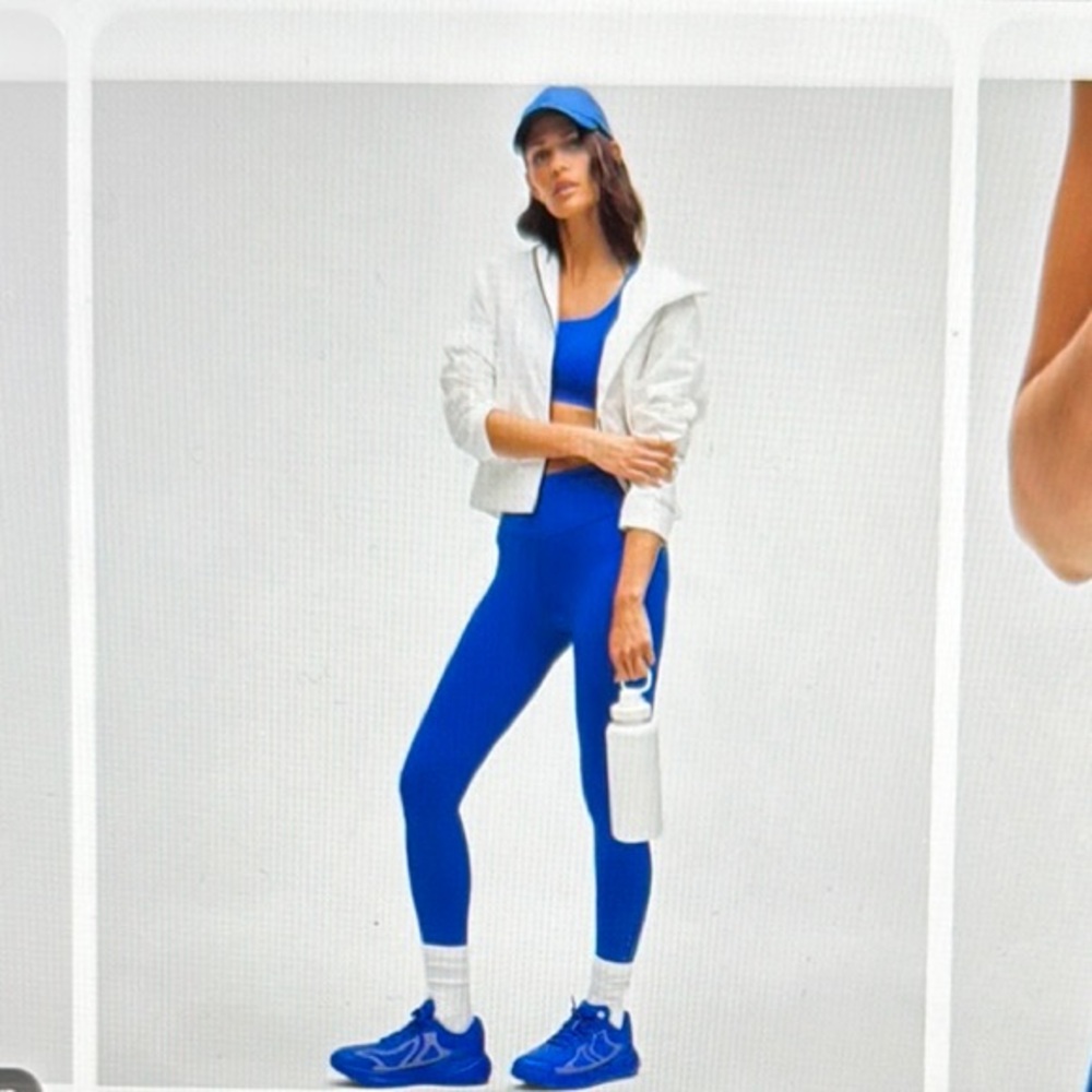 Lululemon Athletica Blue Leggings Streamlined Fit